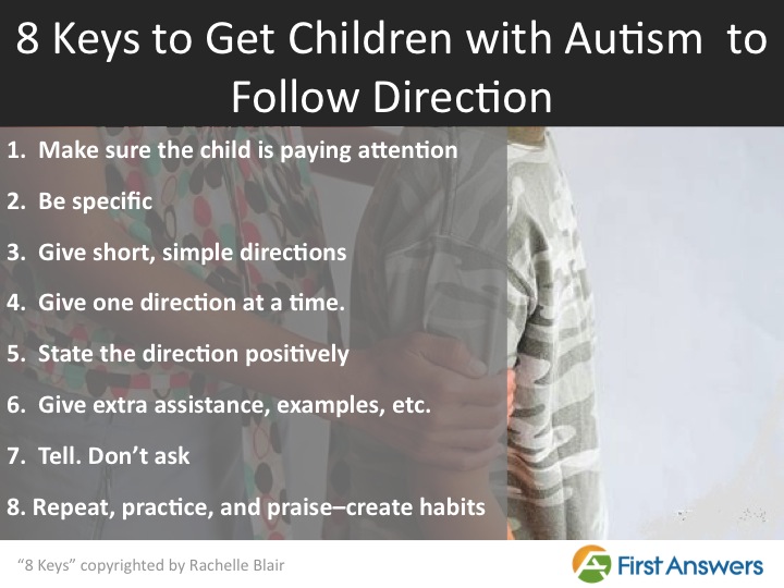 8 Keys to Teach Children With Autism How to Follow Directions Blog